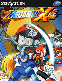 Mega Man X4 - Fanart - Box - Front Image