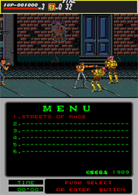 Streets of Rage - Screenshot - Gameplay Image