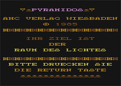 Pyramidos - Screenshot - Game Title Image