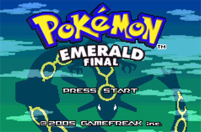 Pokemon Emerald Final - Screenshot - Game Title Image