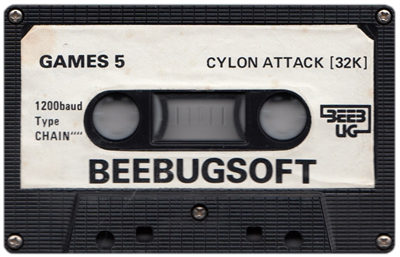 Cylon Attack (Beebugsoft) - Cart - Front Image