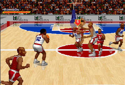 Slam 'n Jam '96: Featuring Magic & Kareem - Screenshot - Gameplay Image