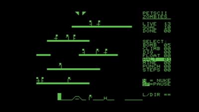 PETSCII Lemmings - Screenshot - Gameplay Image