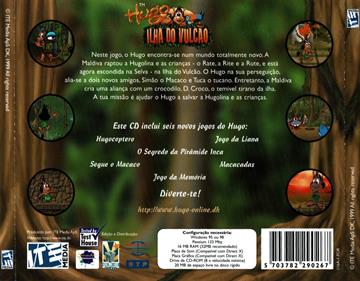 Hugo: Jungle Island - Box - Back Image