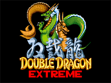 Double Dragon Extreme - Screenshot - Game Title Image