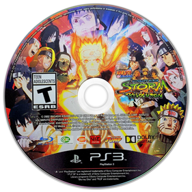 Naruto Shippuden: Ultimate Ninja Storm Revolution - Disc Image