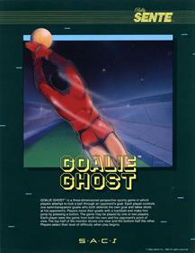 Goalie Ghost - Advertisement Flyer - Front Image