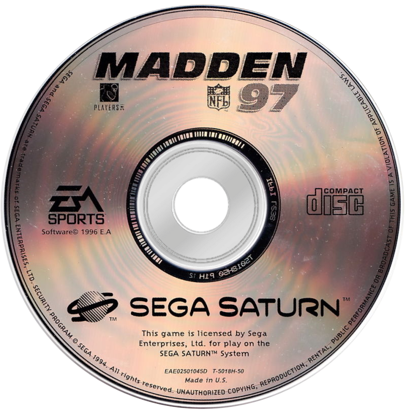 Madden NFL 97 Images - LaunchBox Games Database