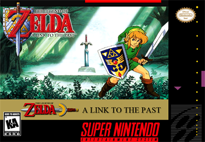 The Legend of Zelda: A Link to the Past - Fanart - Box - Front