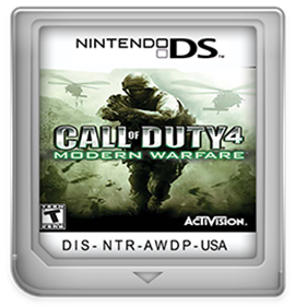 Call of Duty 4: Modern Warfare - Fanart - Cart - Front Image