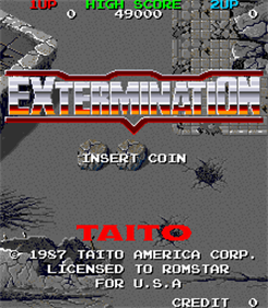 Extermination - Screenshot - Game Title Image