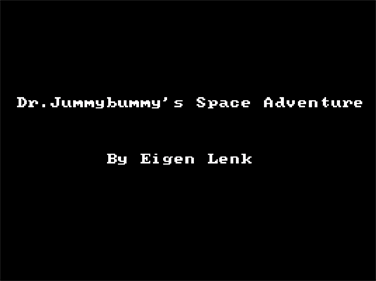 Dr. Jummybummy's Space Adventure - Screenshot - Game Title Image