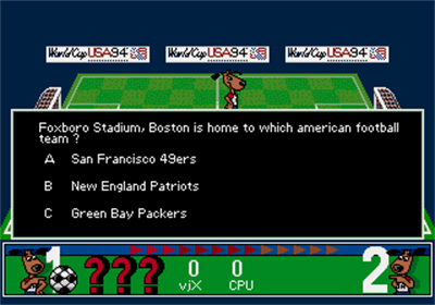 World Cup USA 94 - Screenshot - Gameplay Image