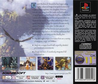 Final Fantasy IX - Box - Back Image