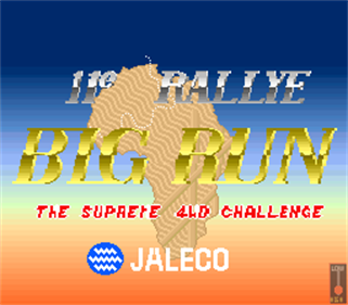 Big Run - Screenshot - Game Title Image
