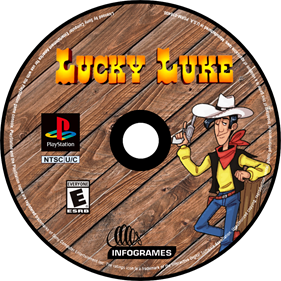 Lucky Luke - Fanart - Disc Image