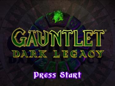 Gauntlet: Dark Legacy - Screenshot - Game Title Image
