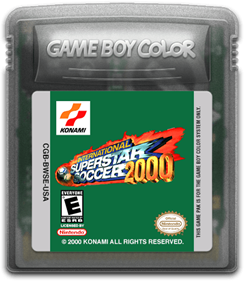 International Superstar Soccer 2000 - Fanart - Cart - Front Image