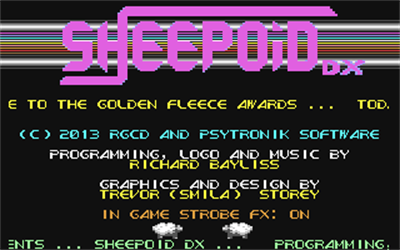 Sheepoid DX - Screenshot - Game Title Image