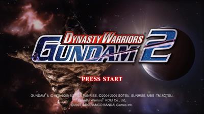 Dynasty Warriors: Gundam 2 - Screenshot - Game Title Image