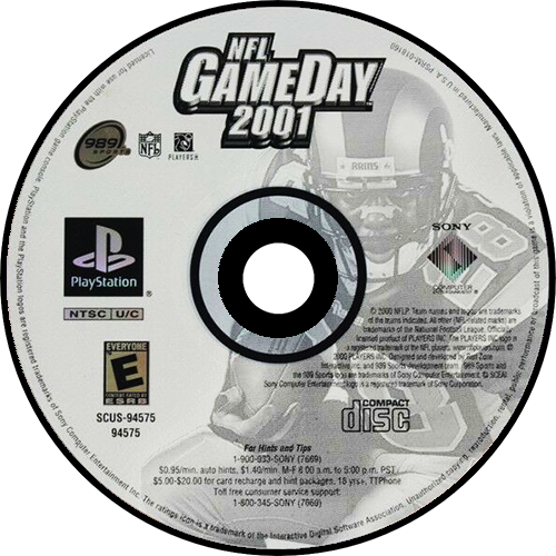 NFL GAMEDAY 2000 - (NTSC-U)