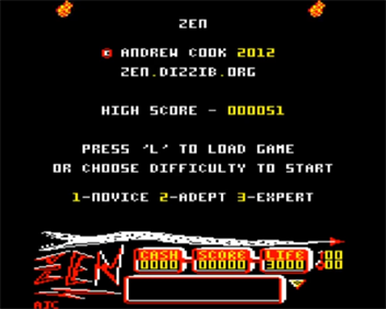 Zen - Screenshot - Game Select Image