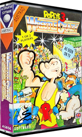 Popeye 3: WrestleCrazy - Box - 3D Image
