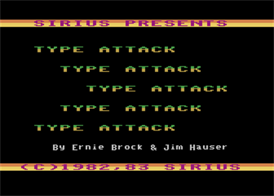 Type Attack - Screenshot - Game Title Image