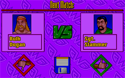 Top Wrestling - Screenshot - Game Select Image