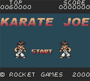Karate Joe - Screenshot - Game Title Image