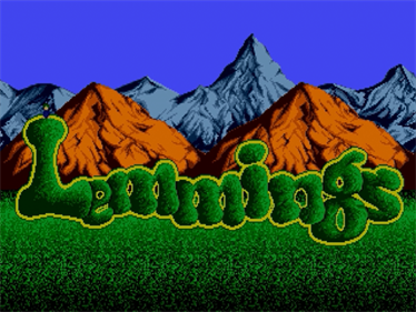 Lemmings - Screenshot - Game Title Image