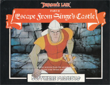 Dragon's Lair Part II: Escape from Singe's Castle - Box - Front Image