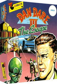 Dan Dare III: The Escape - Box - 3D Image