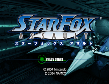 Star Fox Assault - Screenshot - Game Title Image