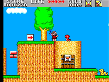 Wonder Boy in Monster Land - Screenshot - Gameplay Image