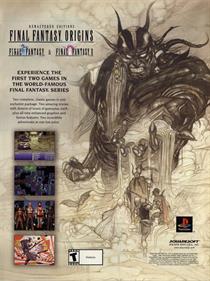 Final Fantasy Origins - Advertisement Flyer - Front Image