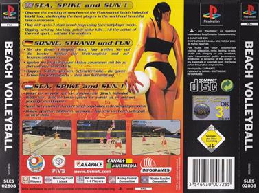 Power Spike: Pro Beach Volleyball - Box - Back Image