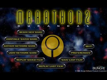 Marathon 2: Durandal - Screenshot - Game Title Image