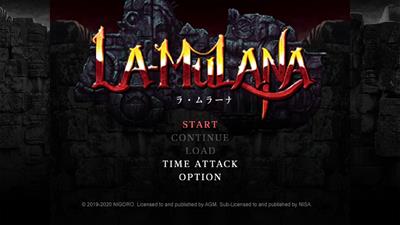 LA-MULANA - Screenshot - Game Title Image