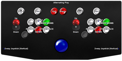 Stargate - Arcade - Controls Information Image