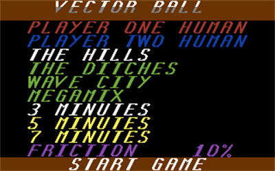Vector Ball - Screenshot - Game Select Image