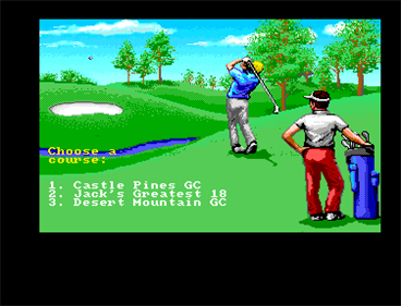 Jack Nicklaus' Greatest 18 Holes of Major Championship Golf - Screenshot - Game Select Image