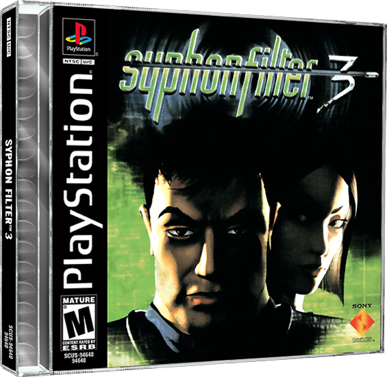 Syphon Filter 3 (PS1) - The Cover Project