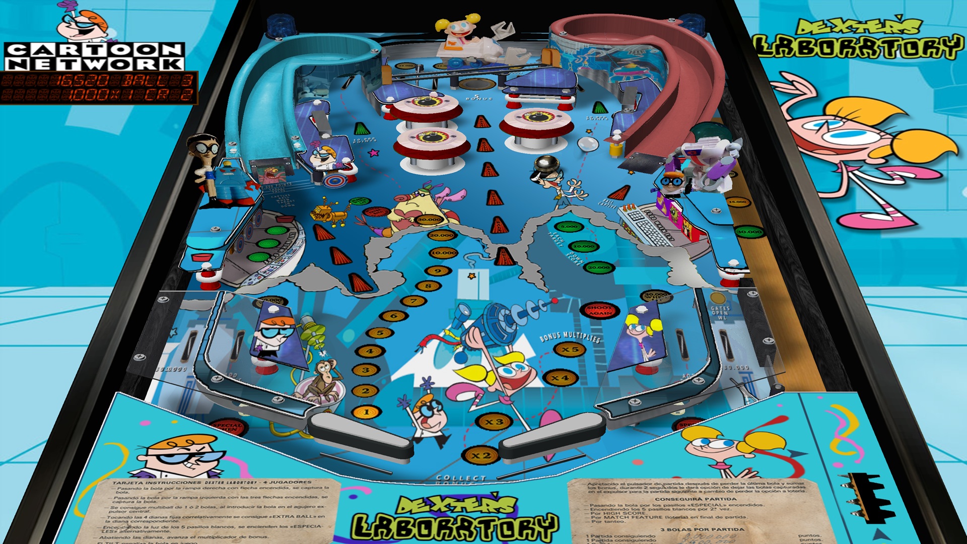 Dexter's Laboratory: The Pinball