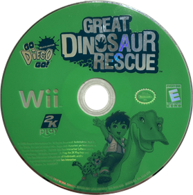 Go, Diego, Go! Great Dinosaur Rescue - Disc Image