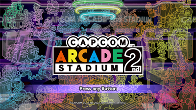 Capcom Arcade 2nd Stadium - Screenshot - Game Title Image