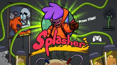 Splasher - Screenshot - Game Title Image