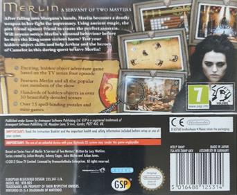 Merlin: A Servant of Two Masters - Box - Back Image