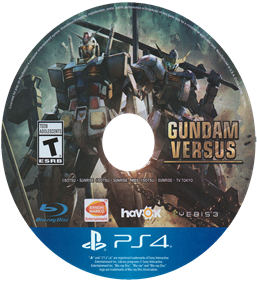 Gundam Versus - Disc Image