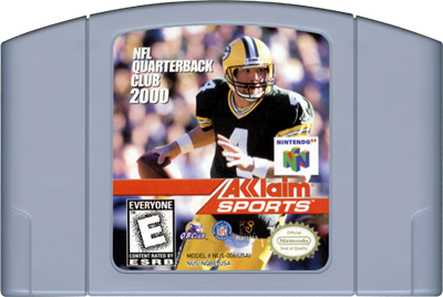 NFL Quarterback Club 2000 - Cart - Front Image